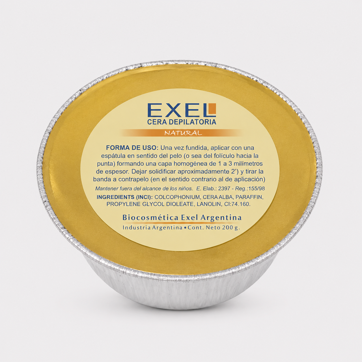 Cera Depilatoria Exel