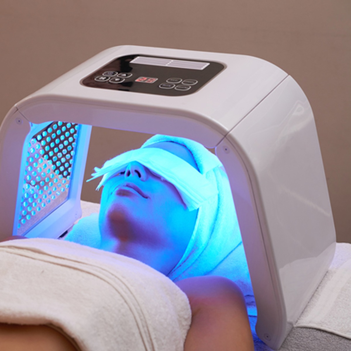 Terapia de luces LED